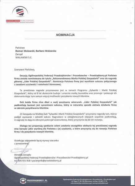 nominacja